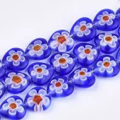 Handmade Millefiori Lampwork Beads Strands