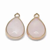 Natural Rose Quartz Pendants