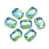 Pointed Back Glass Rhinestone Cabochons