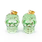 Electroplate K9 Glass Pendants