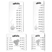 4Pcs Acrylic Temperature Blanket Color Chart