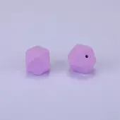 Hexagonal Silicone Focal Beads