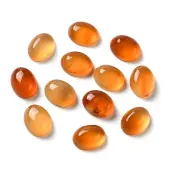 Natural Red Agate Cabochons