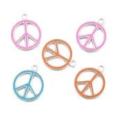 Alloy Enamel Pendants