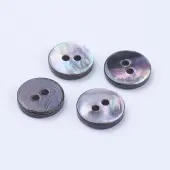 Natural Black Lip Shell Buttons