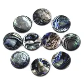 Natural Abalone Shell/Paua Shell Cabochons