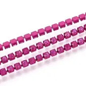 Iron Rhinestone Cup Chains