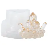 DIY Crystal Cluster Display Decoration Silicone Molds