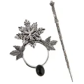 Leaf Alloy Hair Sticks