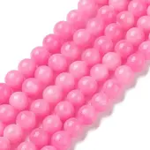 Natural Mashan Jade Round Beads Strands