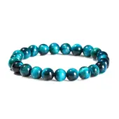 Natural Tiger Eye Beaded Bracelets