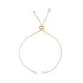 Brass Box Chains Slider Bracelet Making with Tiny Ball Charms