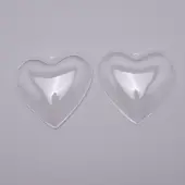 Openable Transparent Plastic Pendants