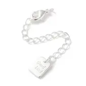 Brass Lobster Clasps & Ends with Chain