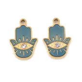 304 Stainless Steel Enamel Pendants