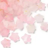 Gradient Color Transparent Acrylic Beads