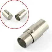 Tarnish Resistant Smooth Surface 316 Surgical Stainless Steel Locking Tube Magnetic Clasps