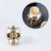 Halloween Skull Resin Candle Holders