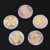 Natural Rose Quartz Cabochons