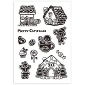 Custom PVC Plastic Clear Stamps