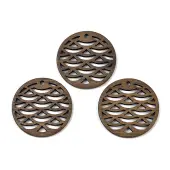 Walnut Wood Pendants