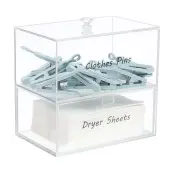 Acrylic Double Layer Cosmetic Storage Display Box