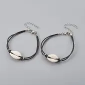 Cowhide Leather Cord Bracelets