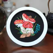 DIY Mushroom Pattern Embroidery Starter Kits