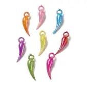 Plating Opaque Acrylic Pendants