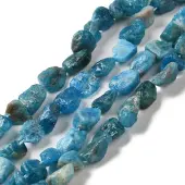 Raw Rough Natural Apatite Beads Strands