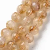 Natural Citrine Beads Strands