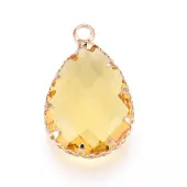 Transparent Glass Pendants