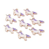 Alloy Enamel Pendants