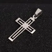 Tarnish Resistant 201 Stainless Steel Cross Pendants
