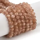 Natural Gold Sunstone Beads Strands