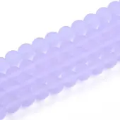 Transparent Glass Beads Strands