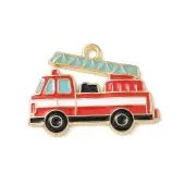 Alloy Enamel Pendants