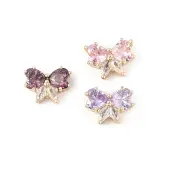 Brass Micro Pave Cubic Zirconia Pendants