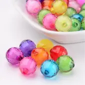 Transparent Acrylic Beads