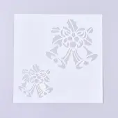 Christmas Theme Plastic Painting Stencils