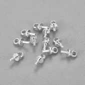 304 Stainless Steel Cup Pearl Peg Bails Pin Pendants