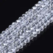 Electroplate Glass Beads Strands