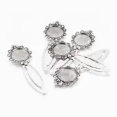 Tibetan Style Bookmark Cabochon Settings