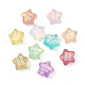 UV Platig Transparent Resin Enamel Beads