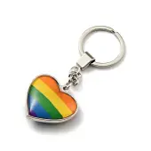 Pride Alloy Keychain