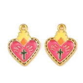 Alloy Enamel Pendants