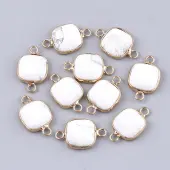 Natural Howlite Links connectors