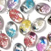Transparent Glass Pendants