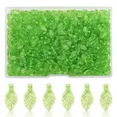 600Pcs Transparent Acrylic Charms