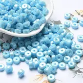 Opaque Colours Luster Glass Seed Beads
